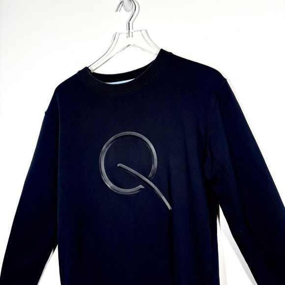 Teqvoly Venice Beach Men's Women's Unisex Size Large Black Pullover Sweatshirt - Picture 3 of 8